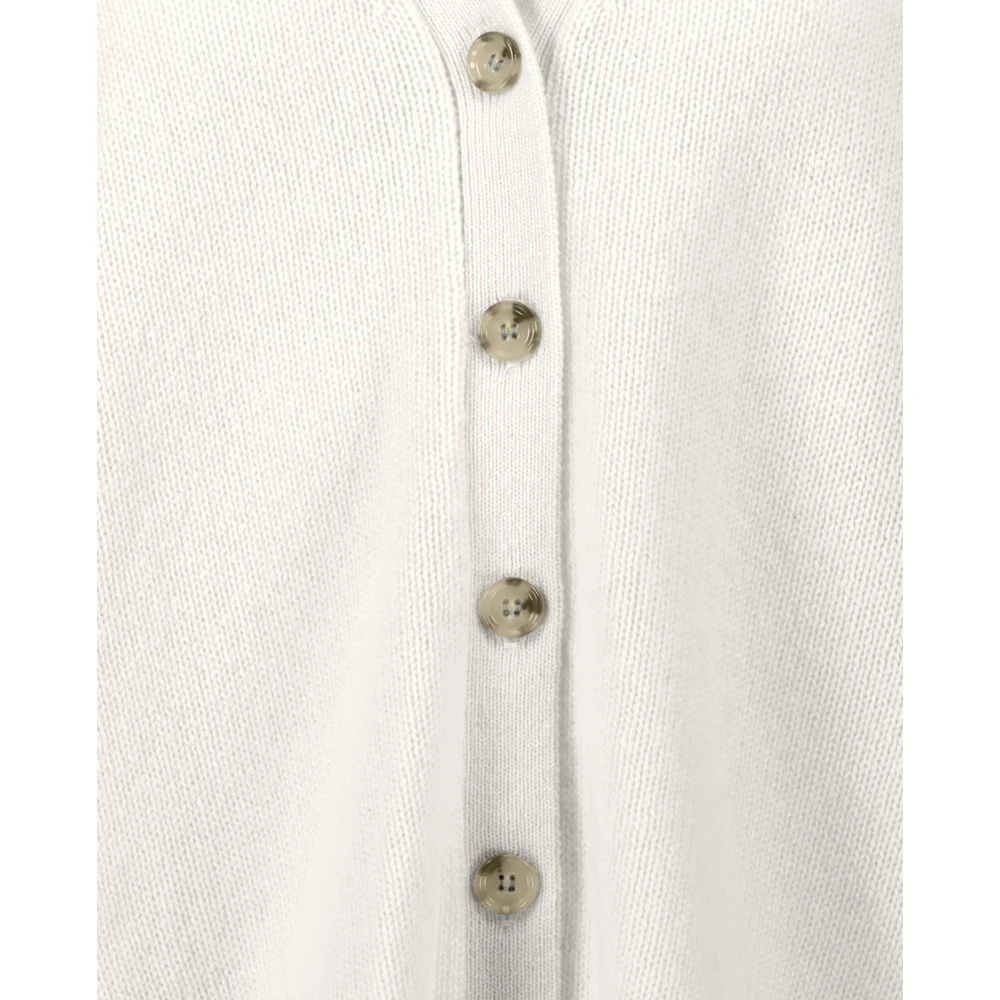 allude Cardigans White Dames