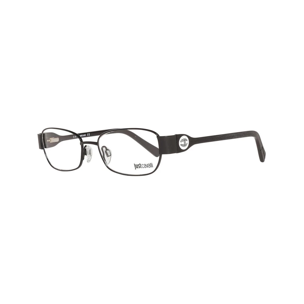 Just Cavalli Zwarte Metalen Frame Horloge Black Dames