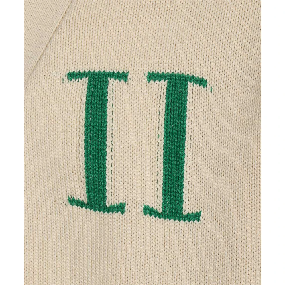 Les Deux Gestreepte katoenen vest Beige Heren