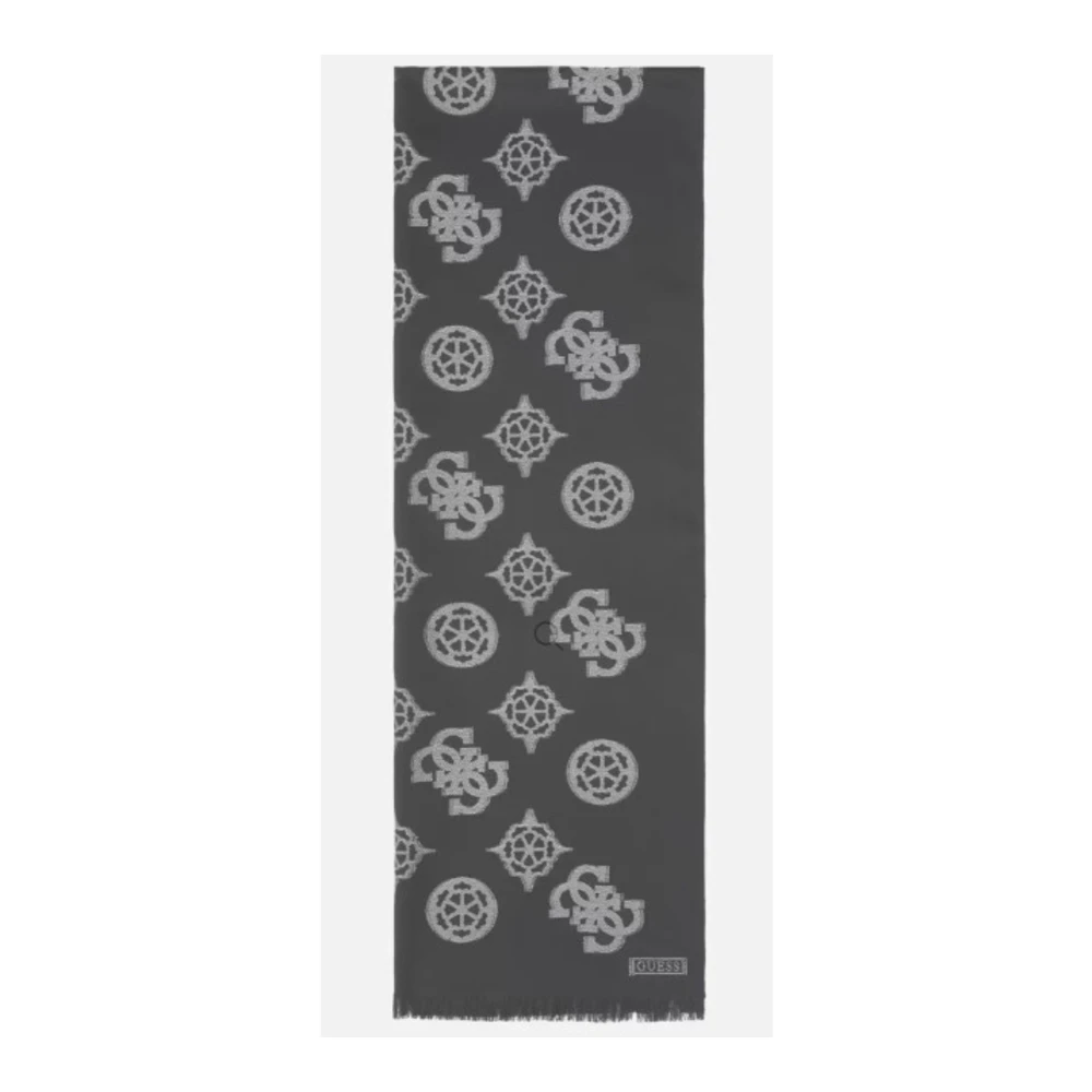 Guess Dames Logo Sjaal Black Dames
