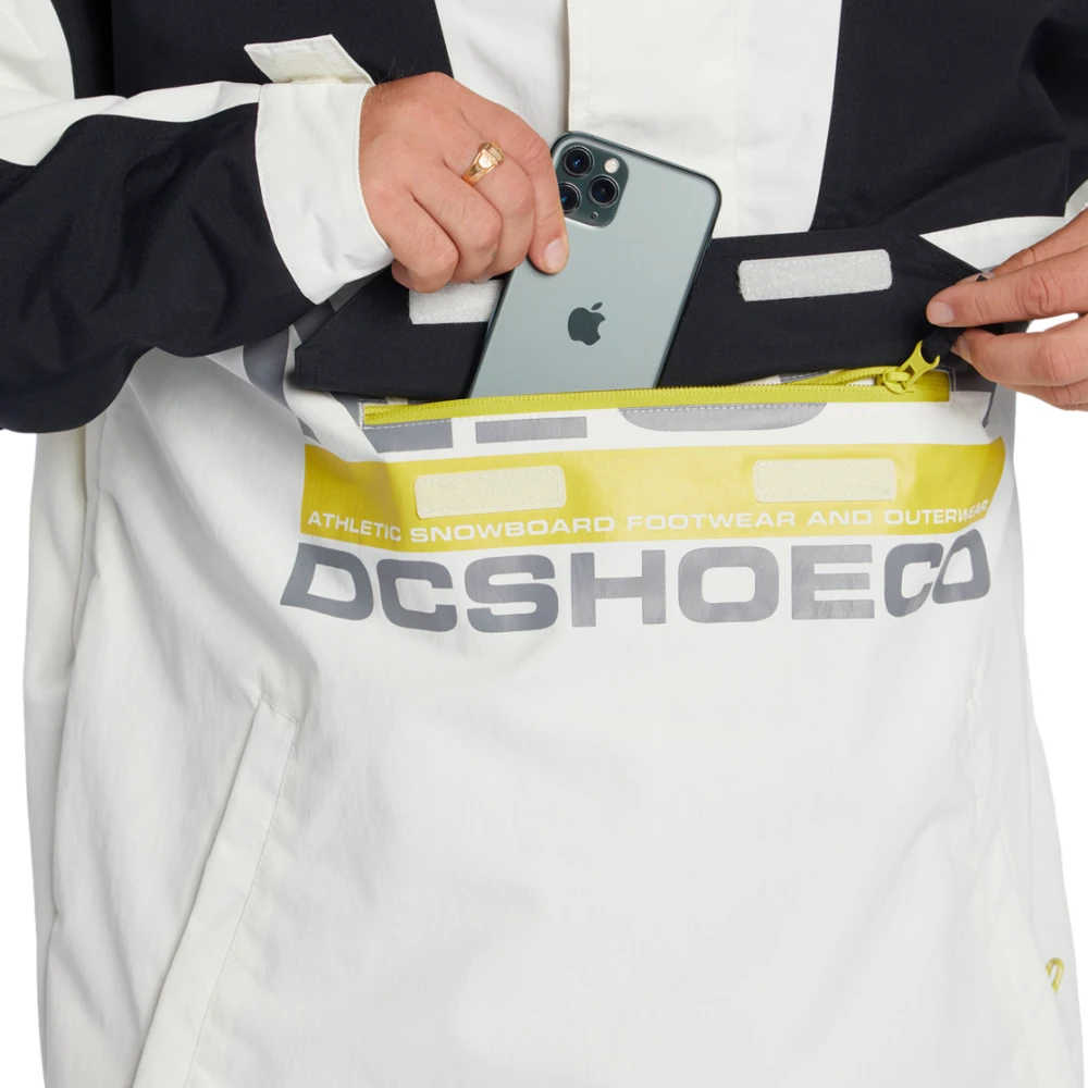 DC Shoes Witte jassen met Weather Defense-technologie White Heren
