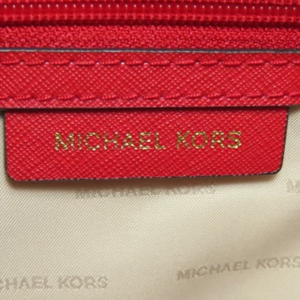 Michael Kors Pre-owned Fabric handbags Red Dames