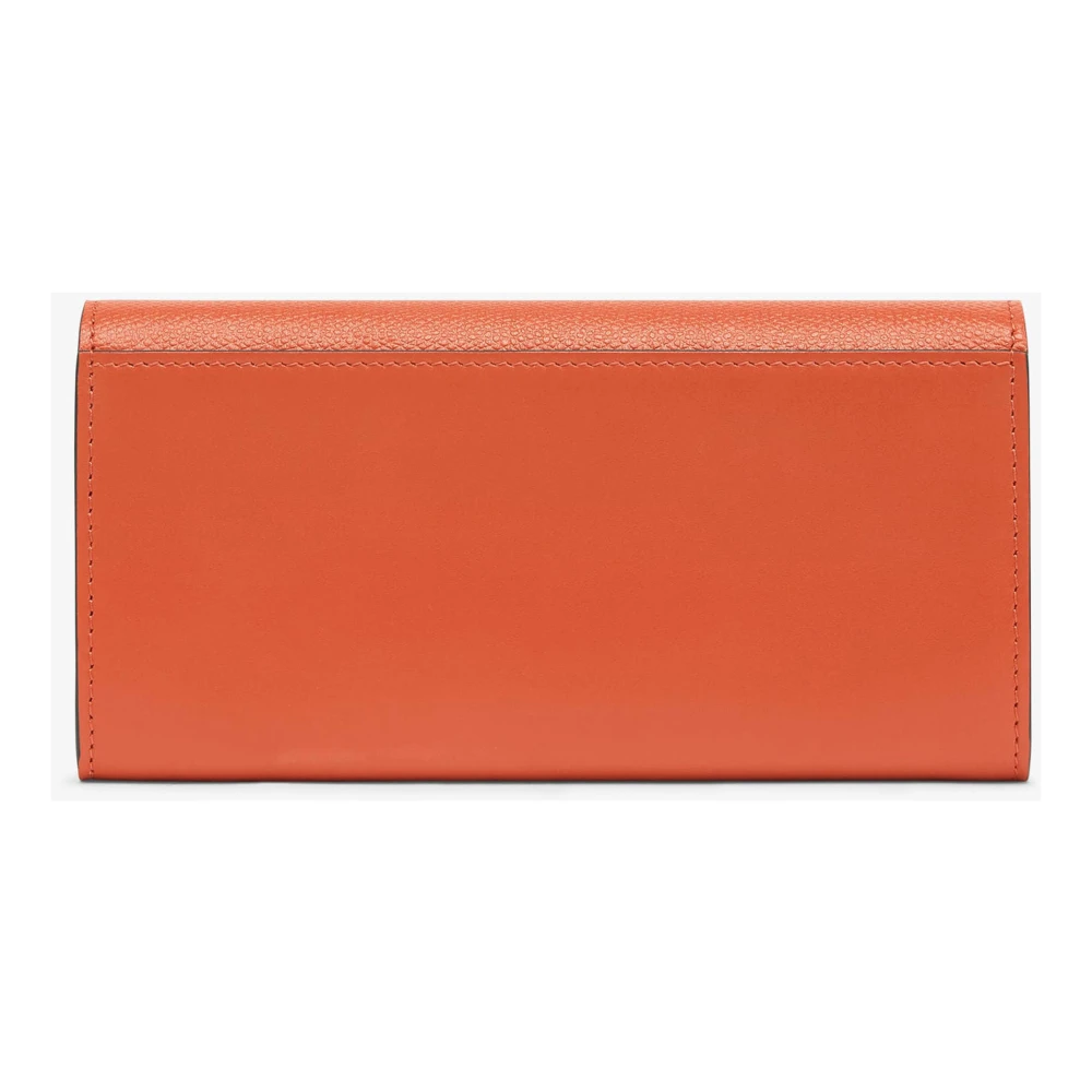 Fendi Oranje Diagonaal FF Logo Kettingband Orange Dames