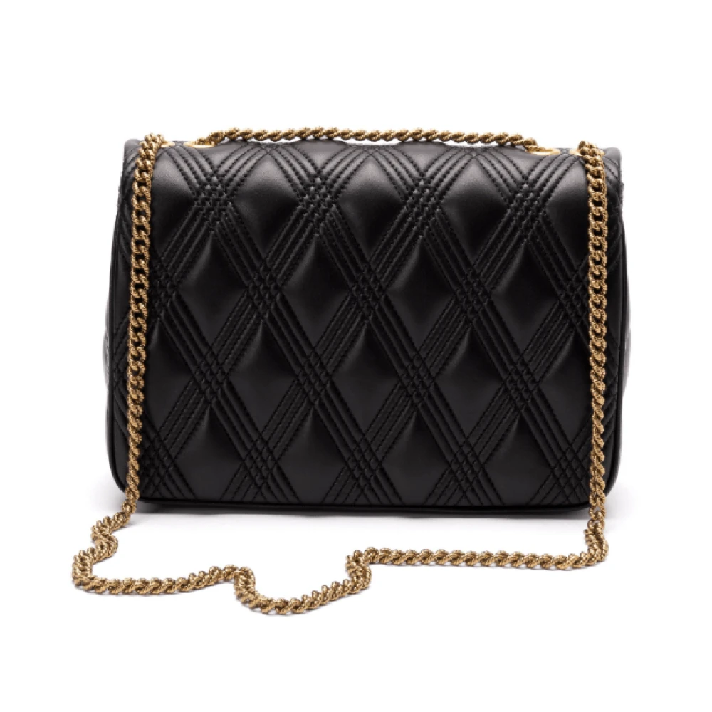 Valentino Zwarte schoudertas met kliksluiting Black Dames