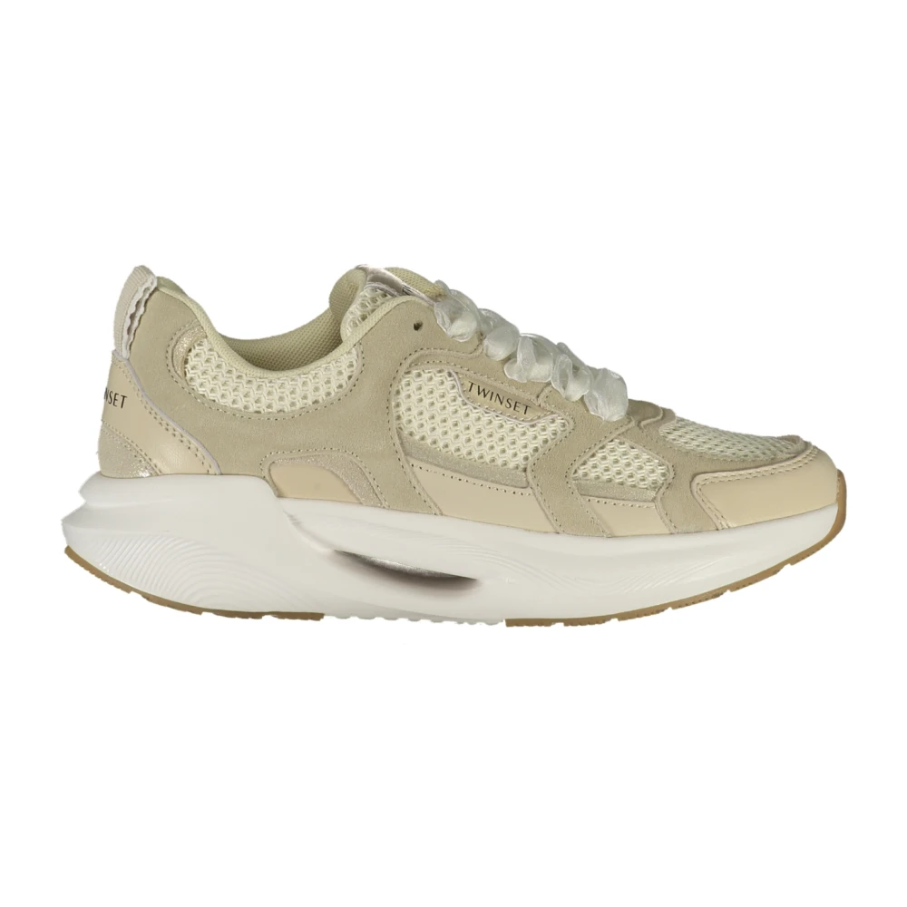 Twinset Women's Beige Athletic Trainers - Sneakers - 6 Uk - Shoes