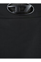 black-mini-skirt-metallic-buckle