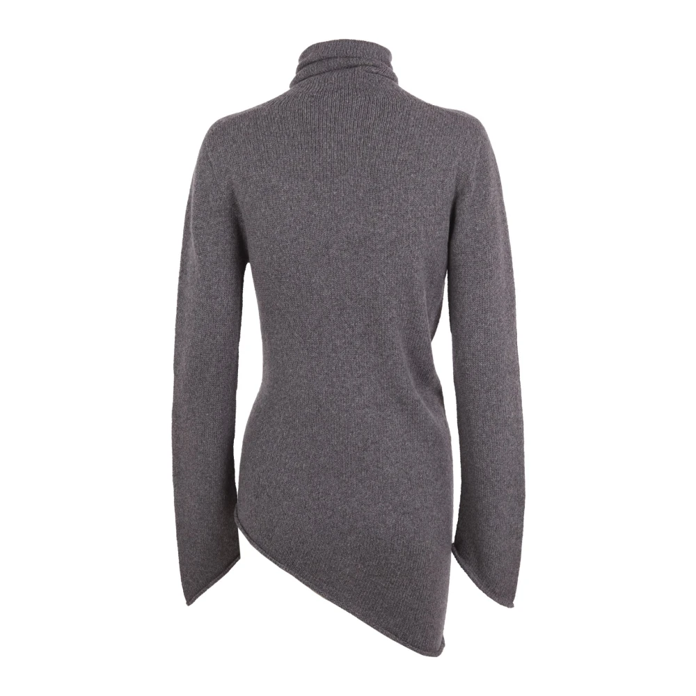 Cortana Snow hoognek wollen en kasjmier trui in grijs melange Gray Dames