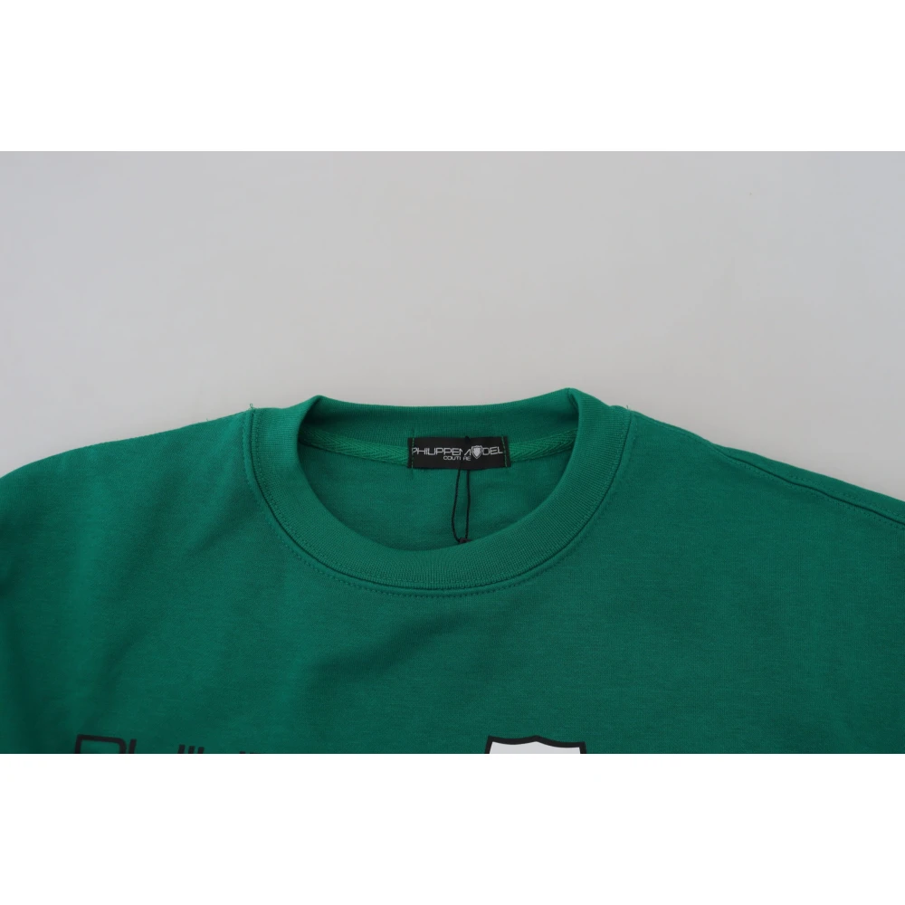 Philippe Model Groene Bedrukte Trui met Lange Mouwen Green Dames