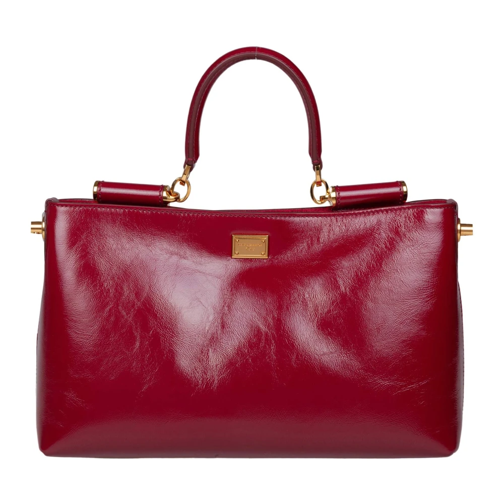 Dolce & Gabbana Women's Red Handbags, One Size, Vittoria Handbag