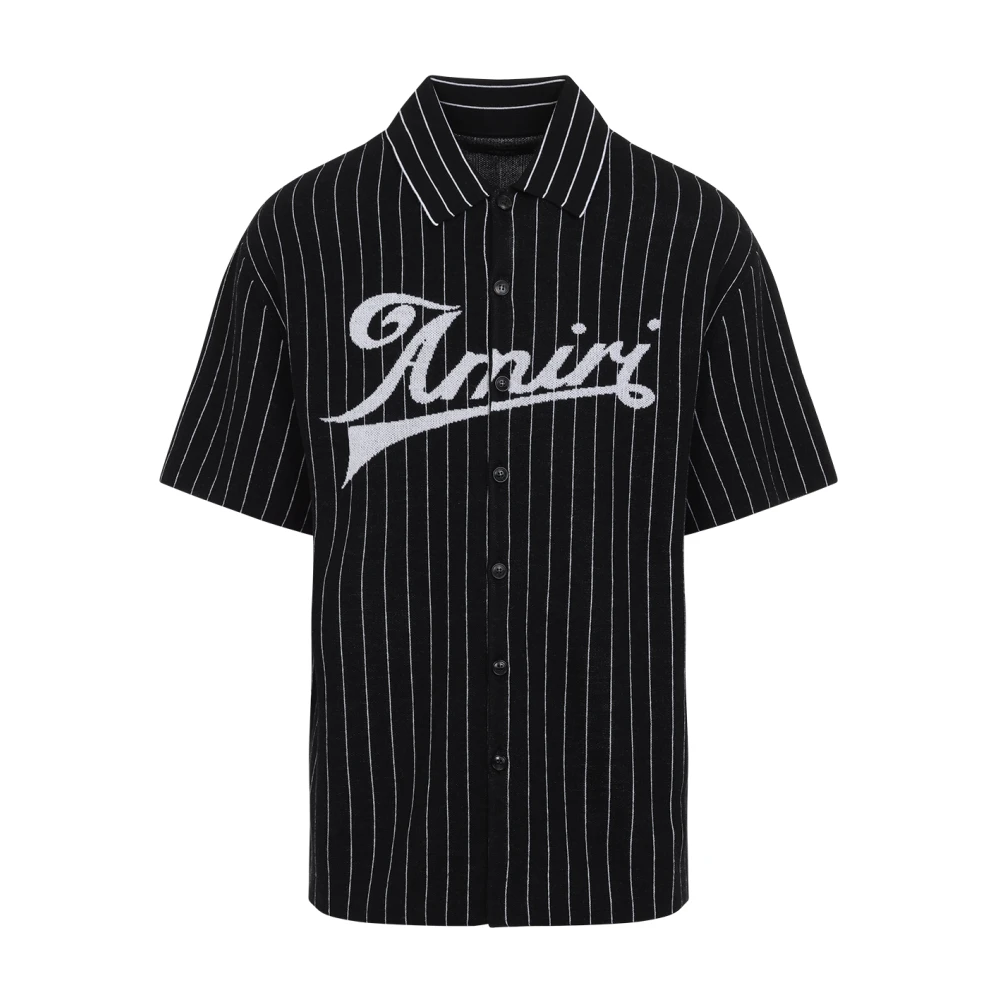 Amiri Luxueus Merinowol T-shirt Black Heren