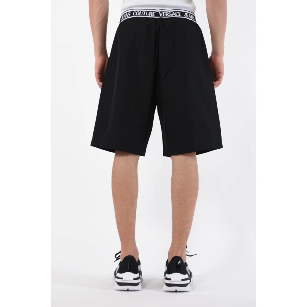 Versace Jeans Couture Casual Shorts Black Heren