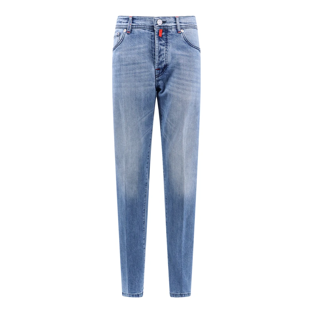 Kiton Slim-fit Jeans Blue Heren