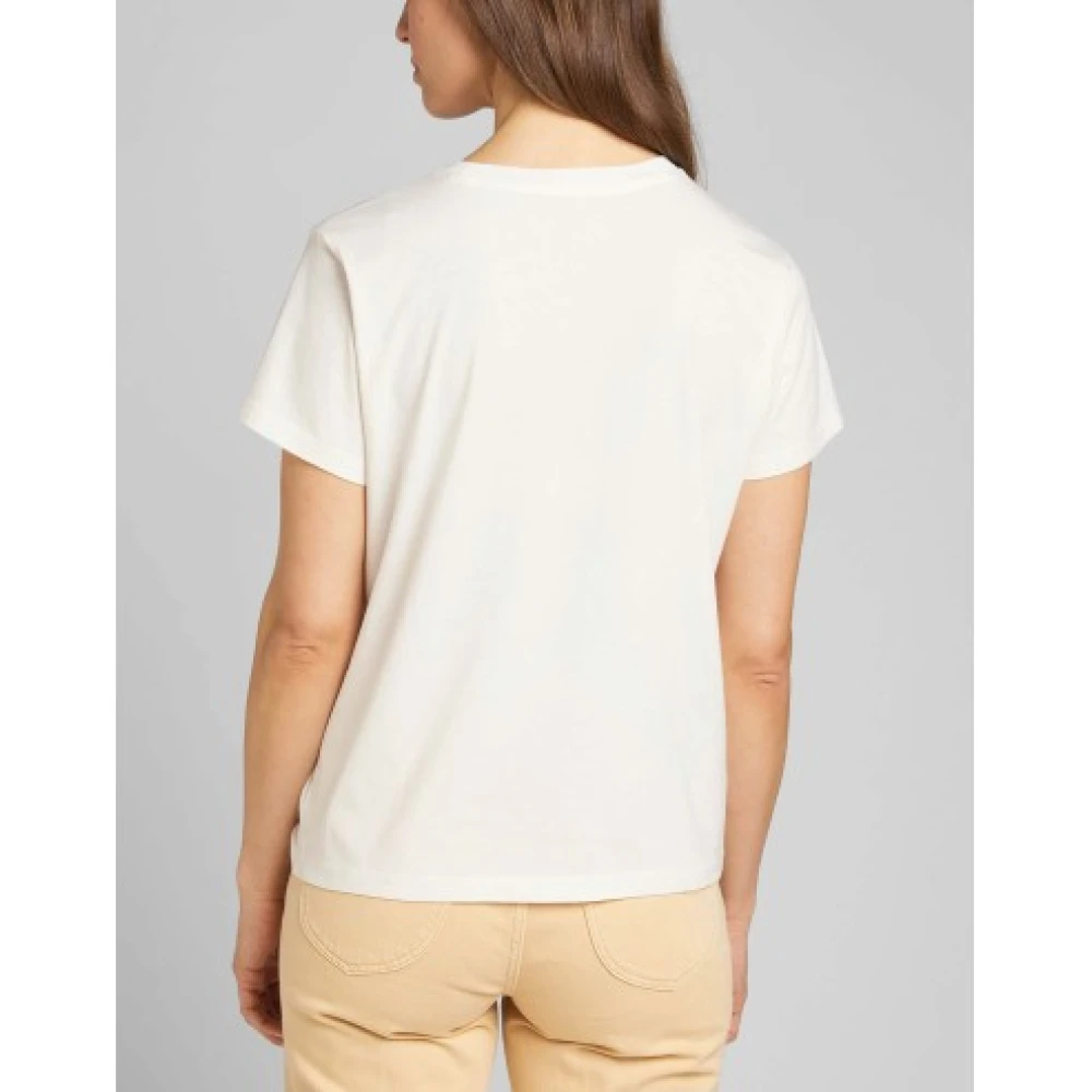 Lee Stijlvolle T-shirt White Dames