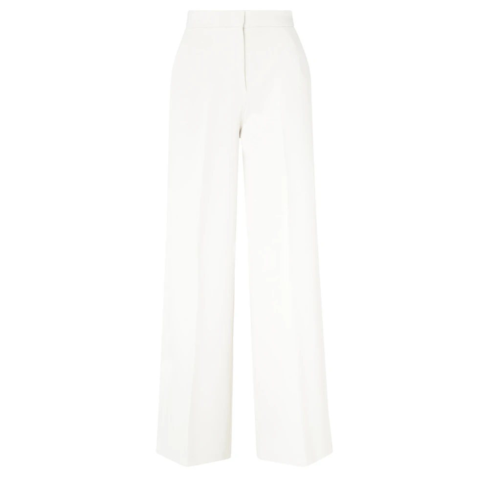 Pinko Crepe Bian Broek White Dames