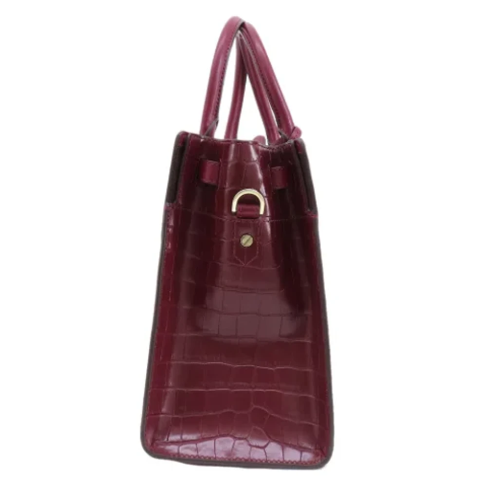 Michael Kors Pre-owned Leather totes Red Dames