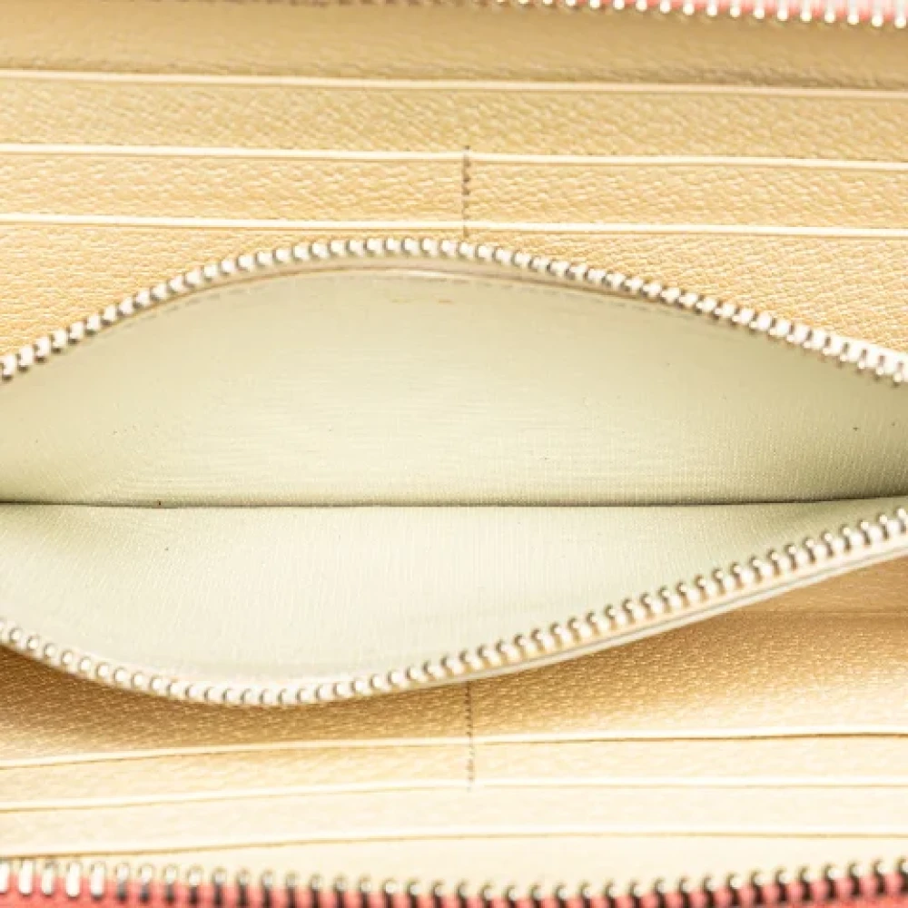 Bvlgari Vintage Pre-owned Canvas wallets Pink Dames