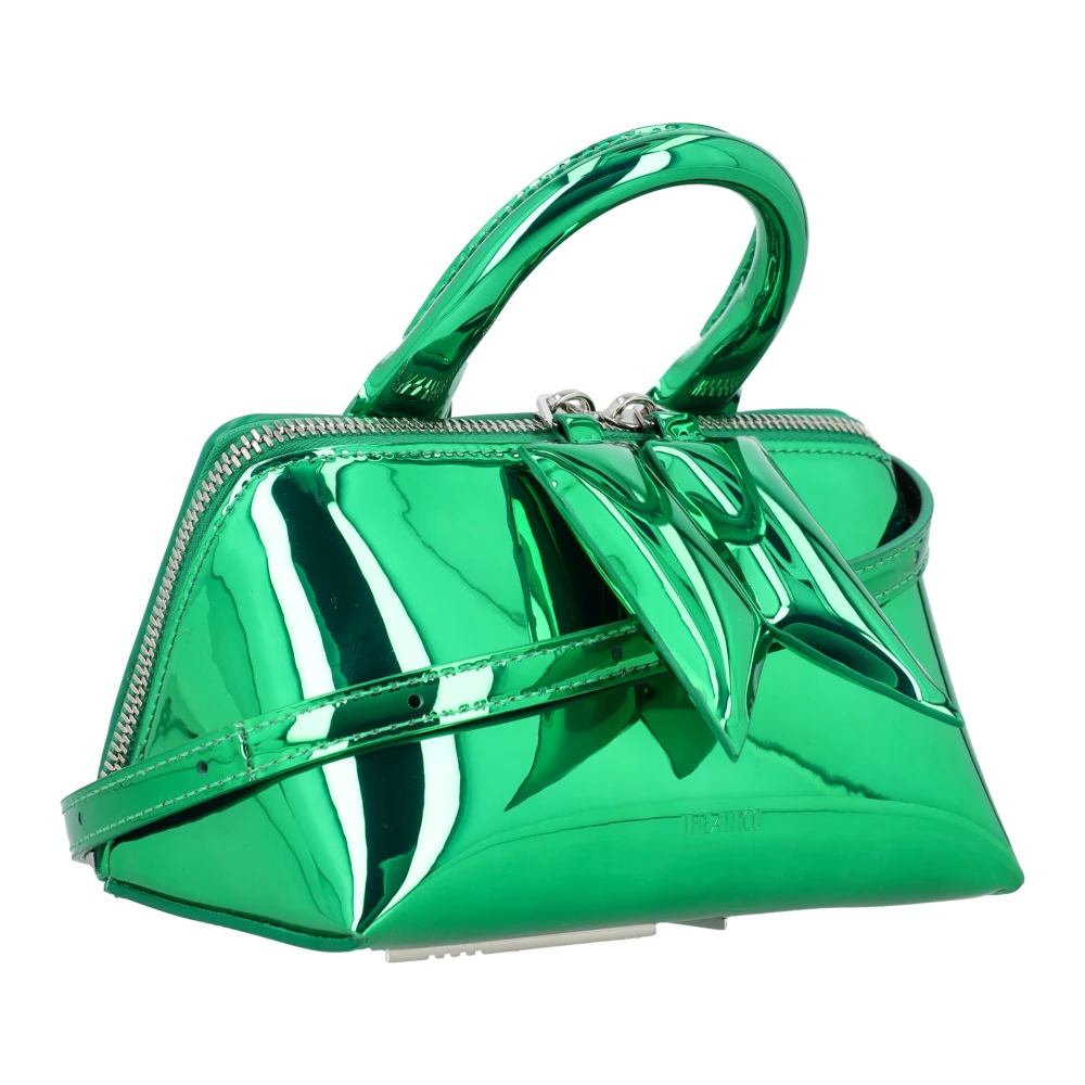 The Attico Emerald Green Vrijdag Mini Handtas Green Dames