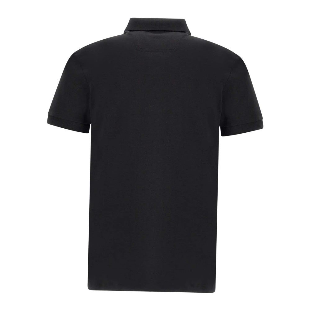 Hugo Boss Heren Zwart Poloshirt met Reflecterende Details Black Heren