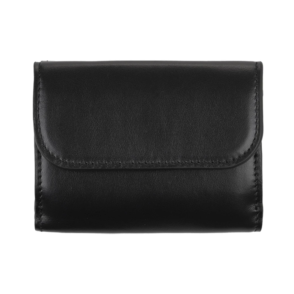 Chloé Zwarte Trifold Mini Portemonnee Black Dames