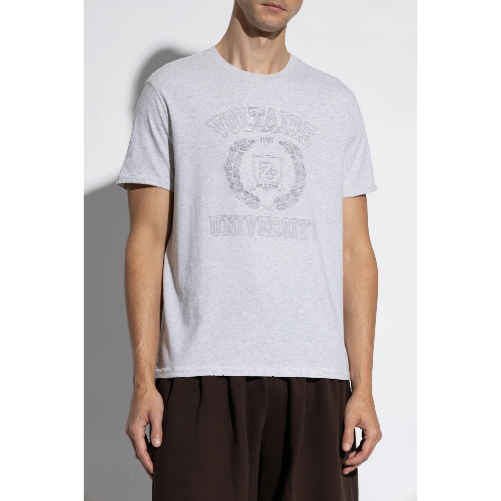 Zadig & Voltaire T-shirt Jimmy Gray Heren