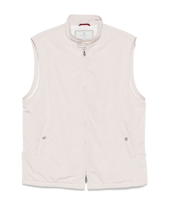 ecru-sleeveless-zip-coat
