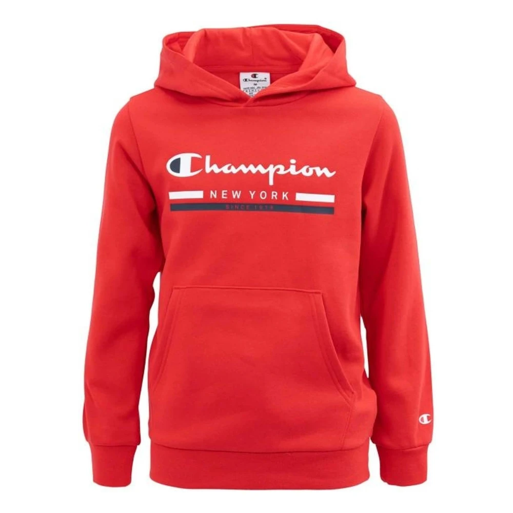 Champion Hoodie för Barn Red, Pojke