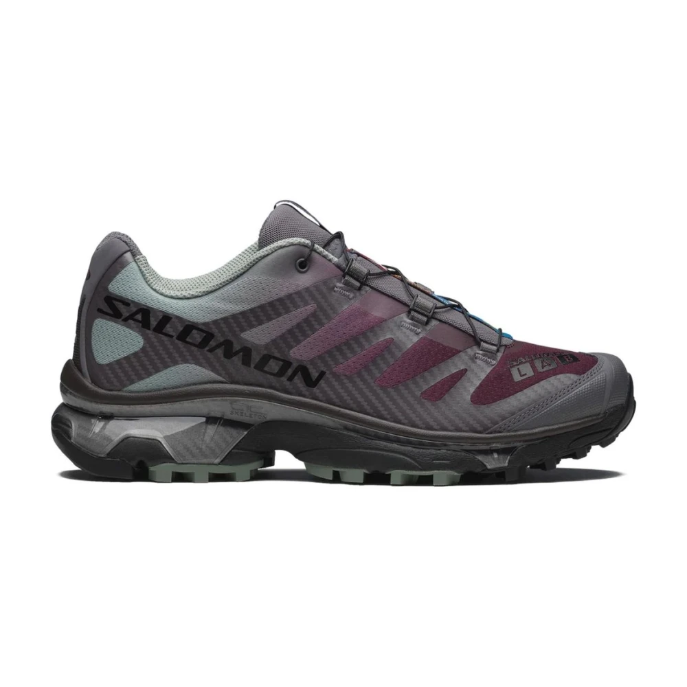 Salomon Xt-4 OG Sneakers Antracit Burgundy Black, Dam