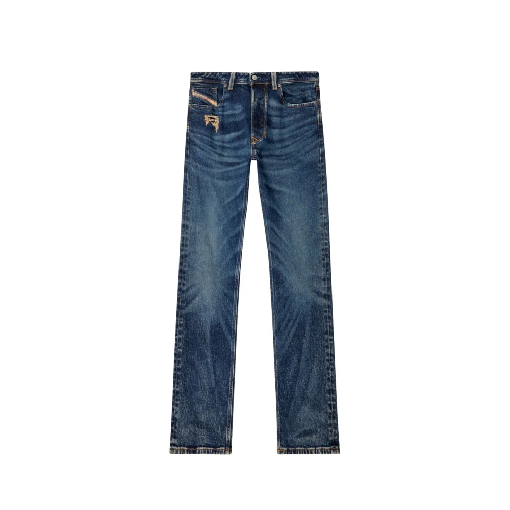 Diesel Uomo Blu Jeans Regular Vintage Larkee