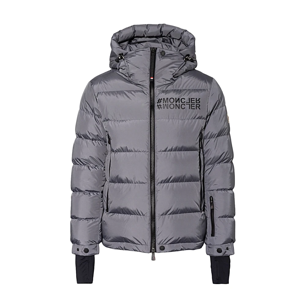 Moncler Stijlvolle Pufferjas Gray Dames