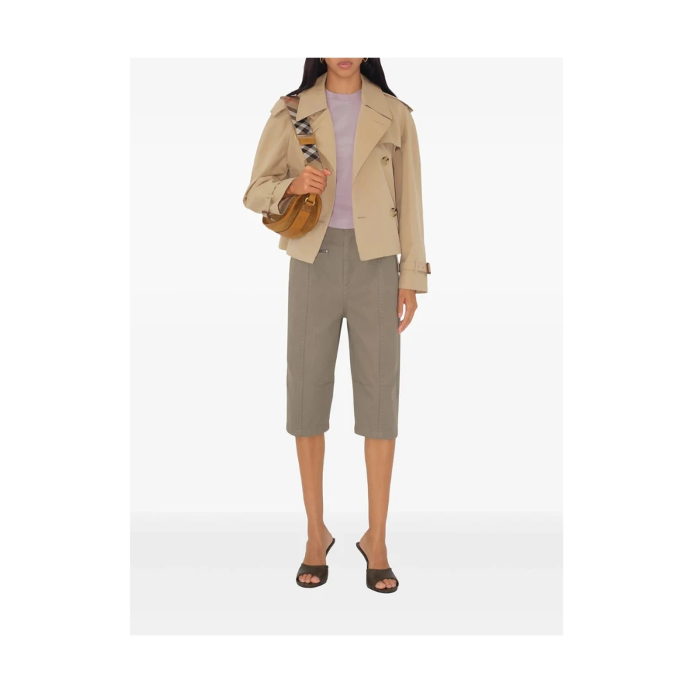 Burberry Kameelbruine Schoudertas Brown Dames