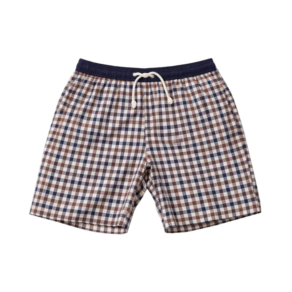 Aquascutum Multicolor Beachwear, Male, Xl, Original Active Swim Shorts