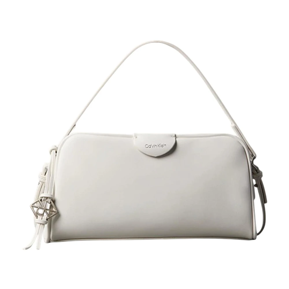 Calvin Klein Women's White Trio Compartment Crossbody Camera Bag - Cross Body Bags - One Size - Bags
