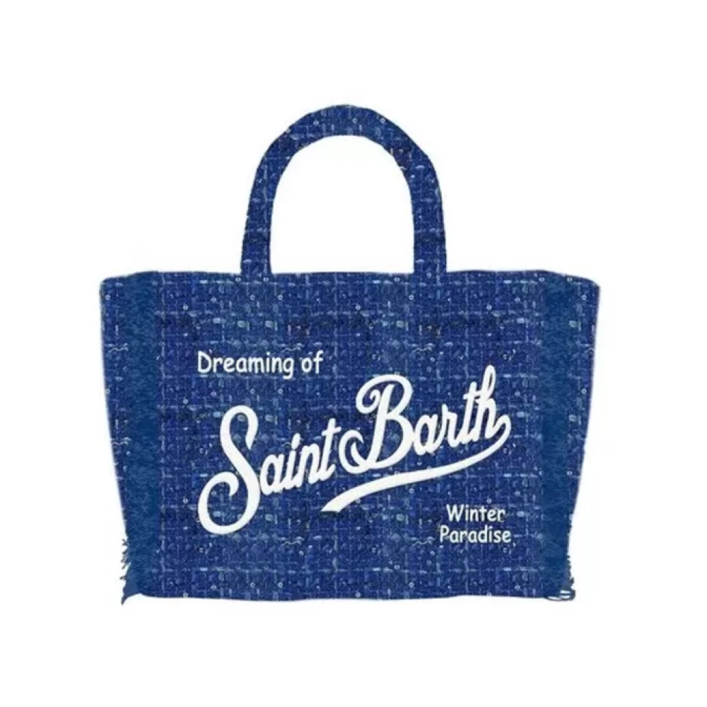 MC2 Saint Barth Mini Vanity Shopping Organizer Blue Dames