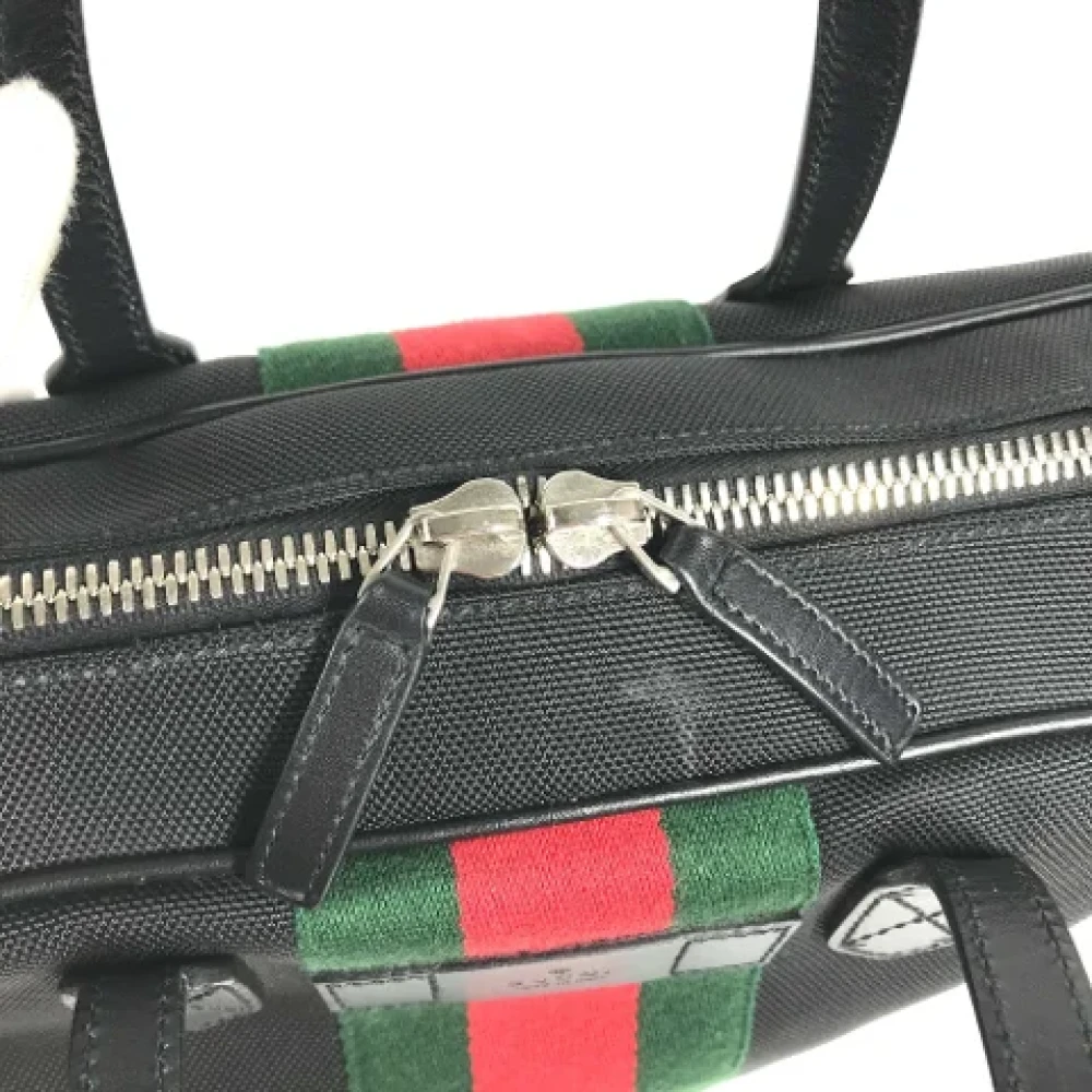 Gucci Vintage Pre-owned Leather gucci-bags Black Dames