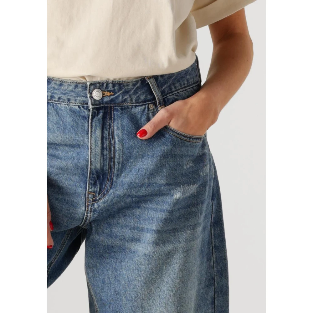 Summum Woman Vintage Cocoon Fit Jeans Blue Dames
