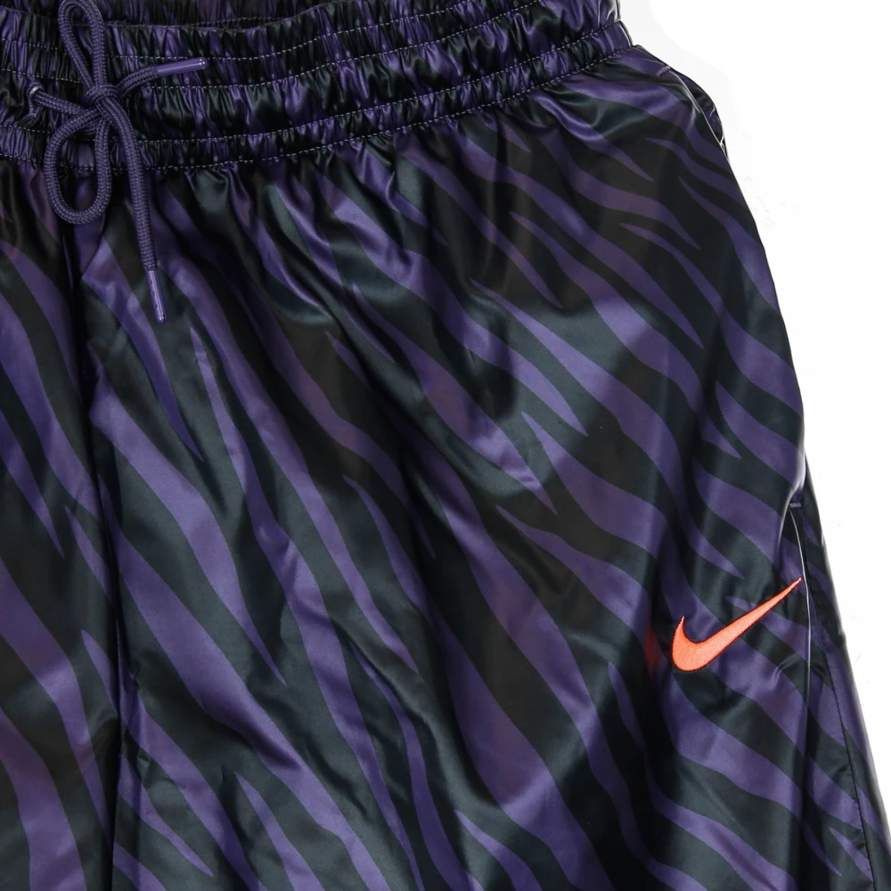 Nike Icon Clash Pant Dark Raisin Bright Mango Purple Dames