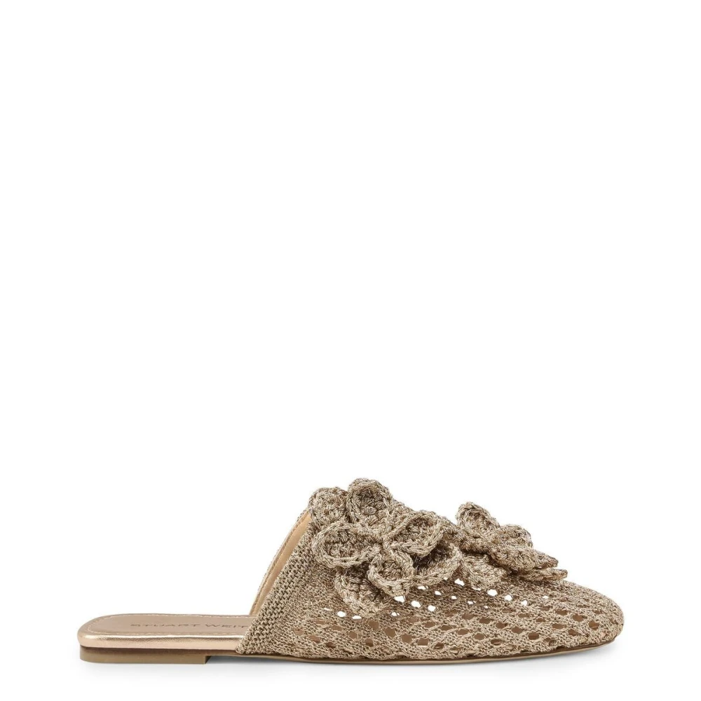 Stuart Weitzman Women's Yellow Lotus Mule - Mules - 7 Uk - Shoes