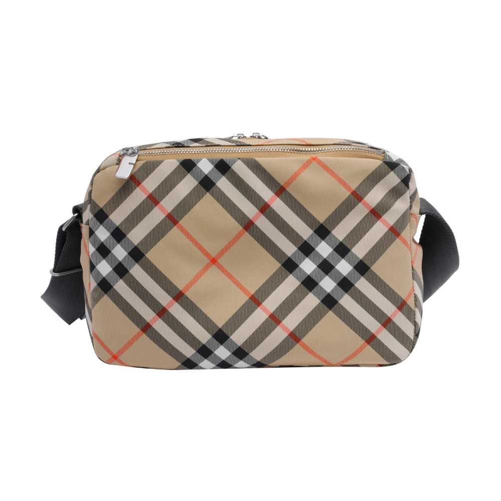 Burberry Beige Crossbody Tas Beige Heren