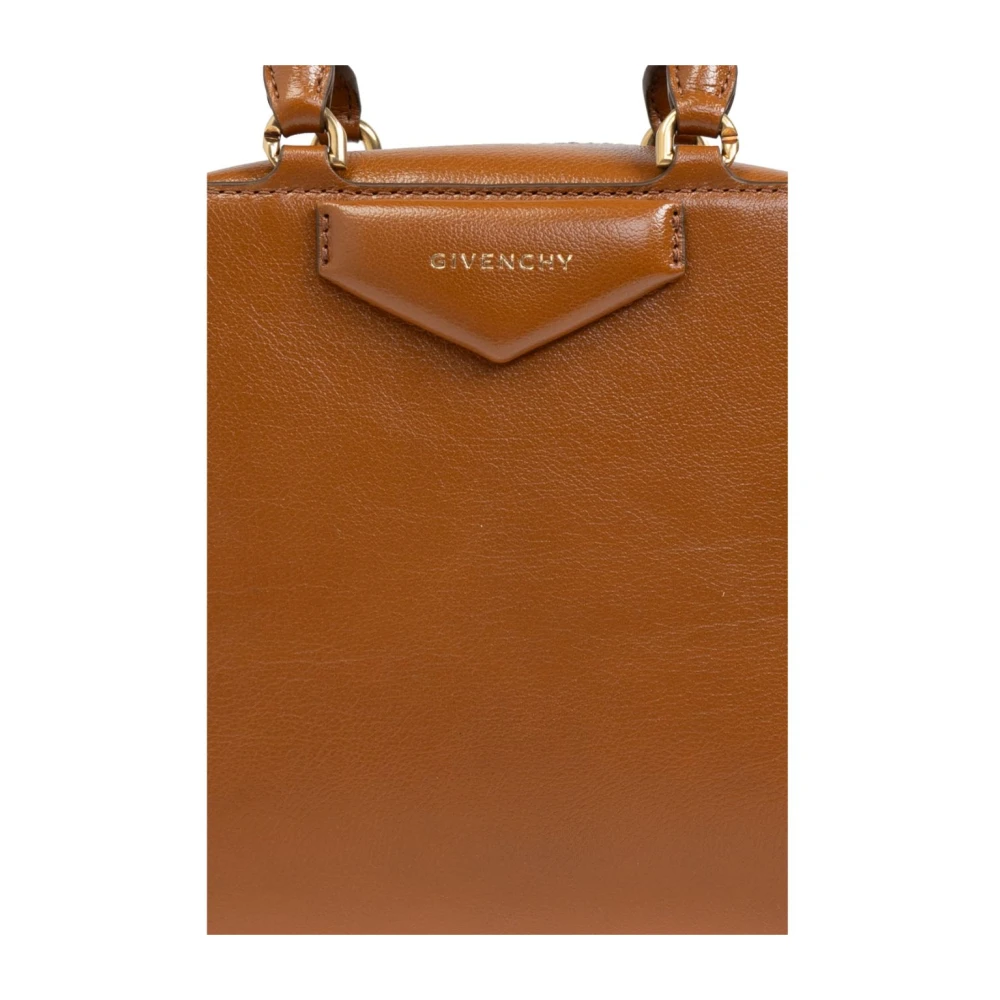 Givenchy Antigona Cube Mini Handtassen Brown Dames