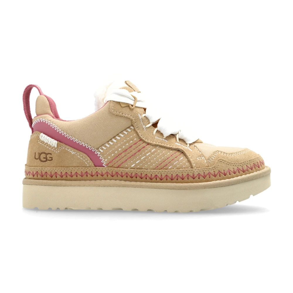 Ugg Women's Beige Lowmel Meadow Trainers - Sneakers - 3 Uk - Shoes