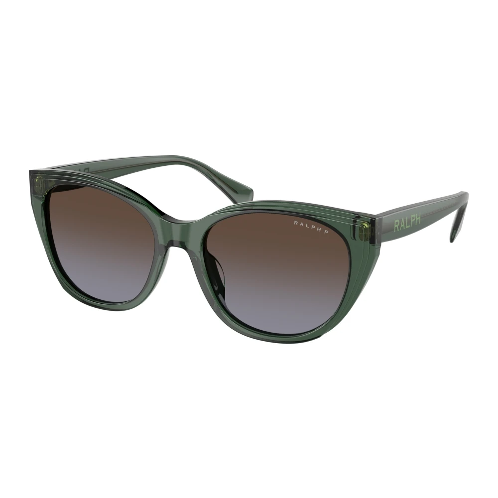 Ralph Woman Sunglass RA5324U - Frame color: Shiny Transparent Green, Lens color: Polarized Gradient Brown - Image 4