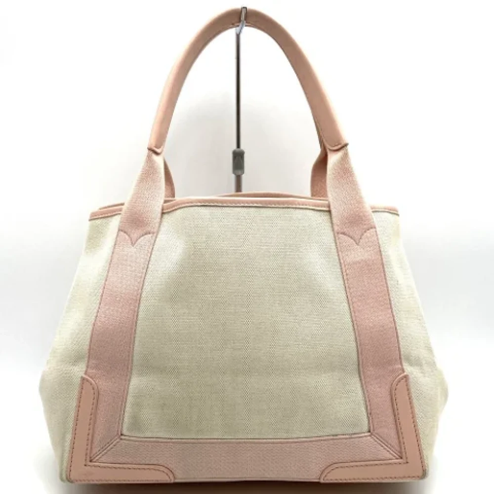 Balenciaga Vintage Pre-owned Canvas handbags Pink Dames