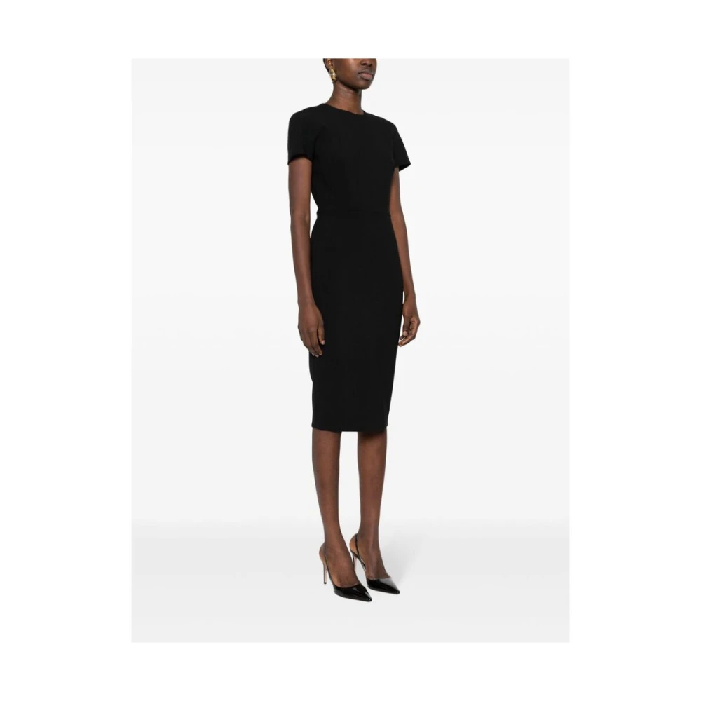 Victoria Beckham Midi Dresses Black Dames