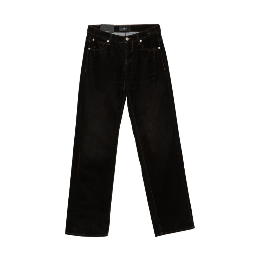 7 For All Mankind Donna Nero Jeans, W30, New,