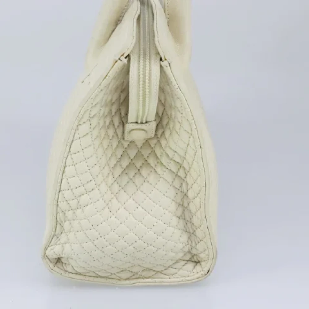 Bally Pre-owned Leather handbags Beige Dames