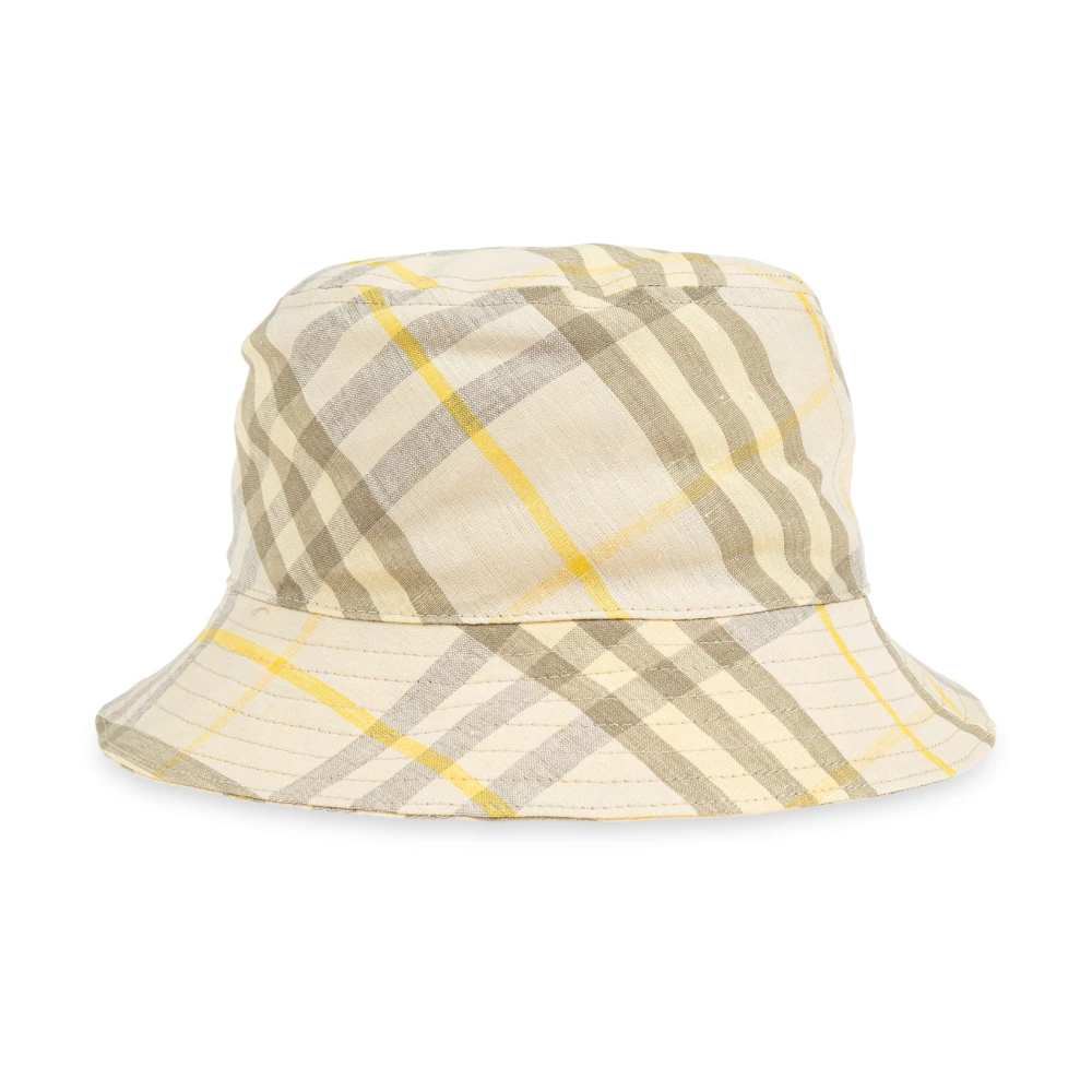 Burberry Linnen hoed Beige Heren
