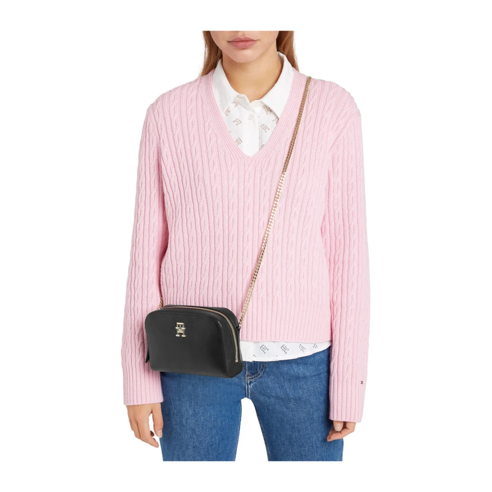 Tommy Hilfiger Vrouwelijke Crossover Tas Black Dames