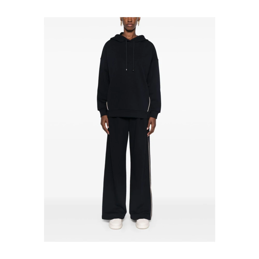 Max Mara Wijde broek Curve 004 Black Dames