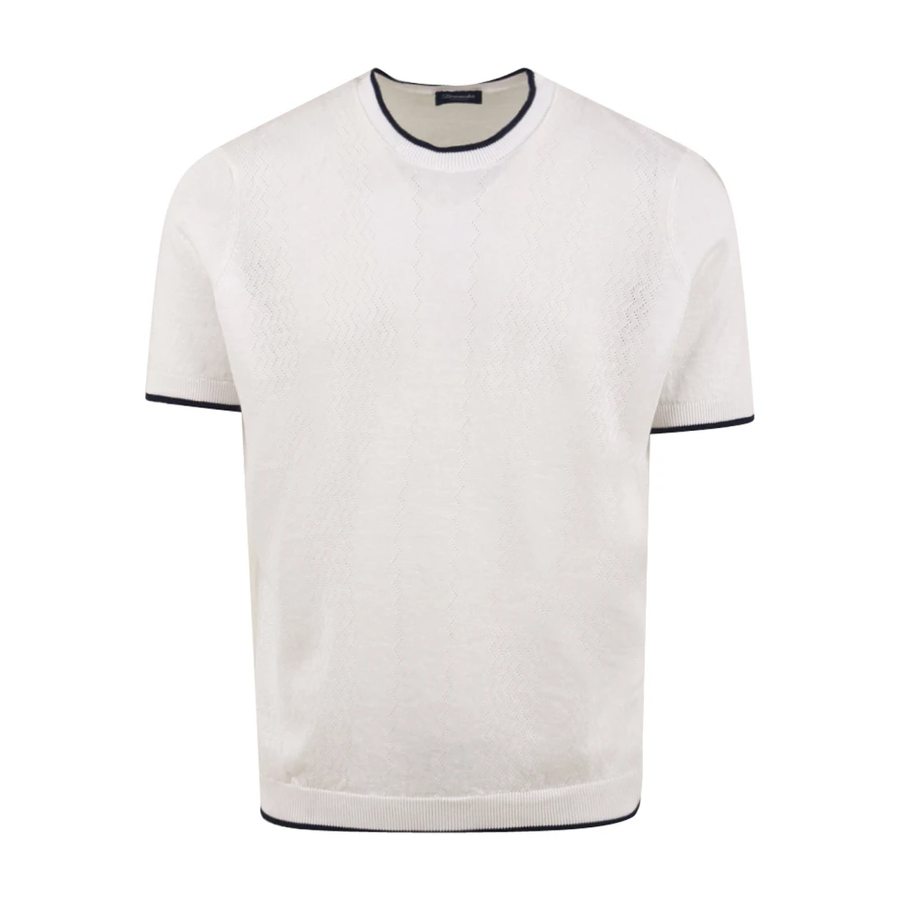 Drumohr - Tops > T-Shirts - White - Drumohr - Modalova