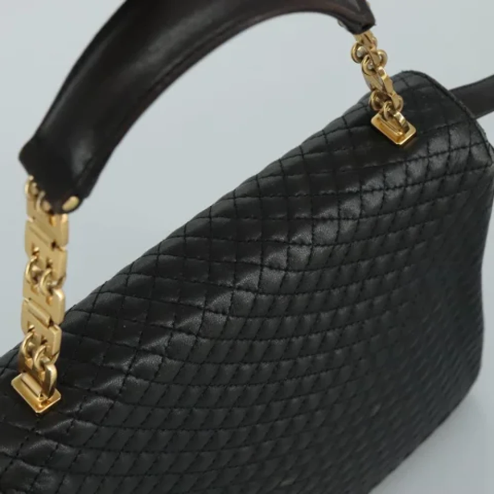 Bally Pre-owned Leather handbags Black Dames